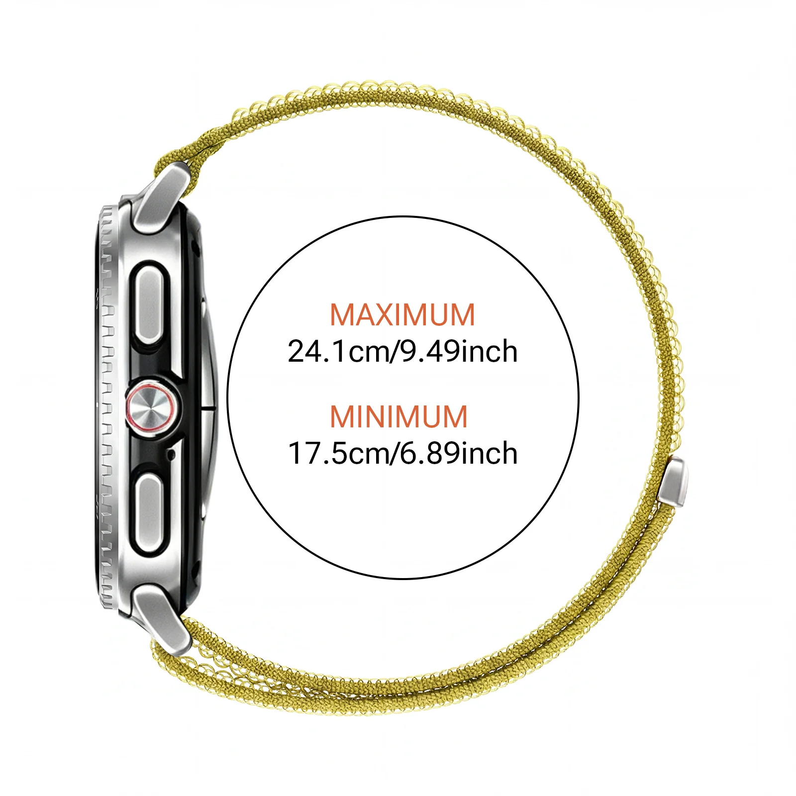 Cloud Soft Breathable Woven Nylon Sports Watch Band For Samsung Galaxy Watch 8 9 40/44mm   8classic 46mm Replacement Strap