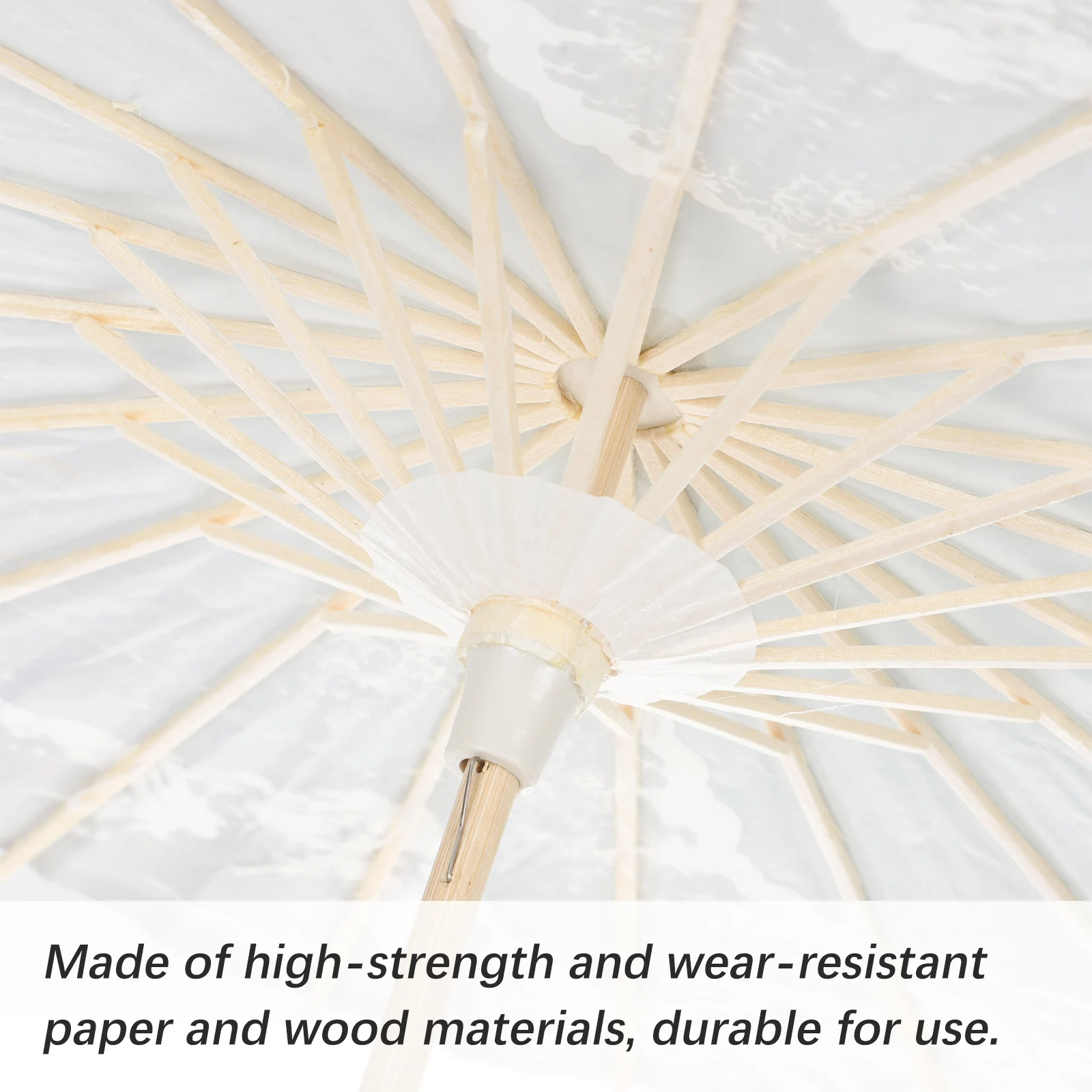 

2pcs Decorative 30cm Green Japanese Paper Parasol Home Festival Photo Classic Umbrella Decor Prop Classic Style