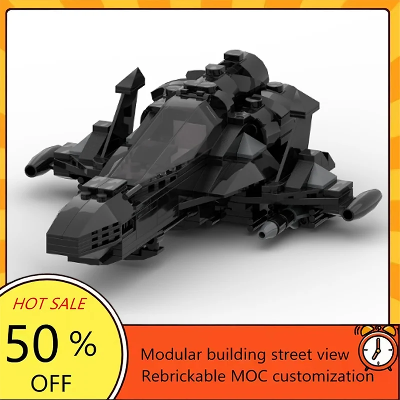 

Набор для сборки космического корабля из 282 деталей: популярная модель из фильма «Звездные войны», модульный конструктор, технологичный подарок, праздничный набор для детей