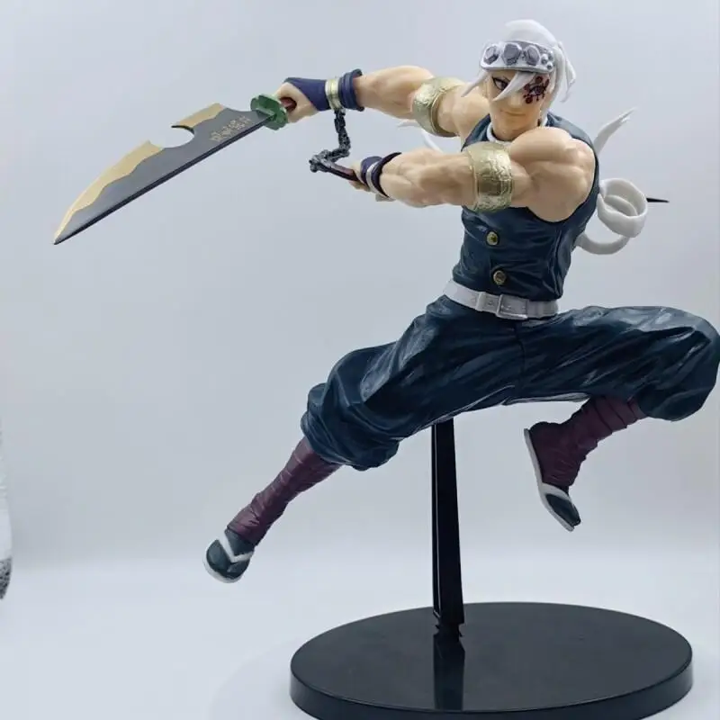 Demon Slayer Uzui Tengen Peripheral Figures Decoration Creative Cartoon Desktop Decoration Fast Delivery Children Birthday Gift