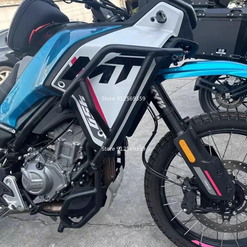 

Аксессуары для мотоциклов CFMOTO 450 MT, капот двигателя, бампер, модификация столкновений, верхний и нижний полный бампер 450 MT MT450