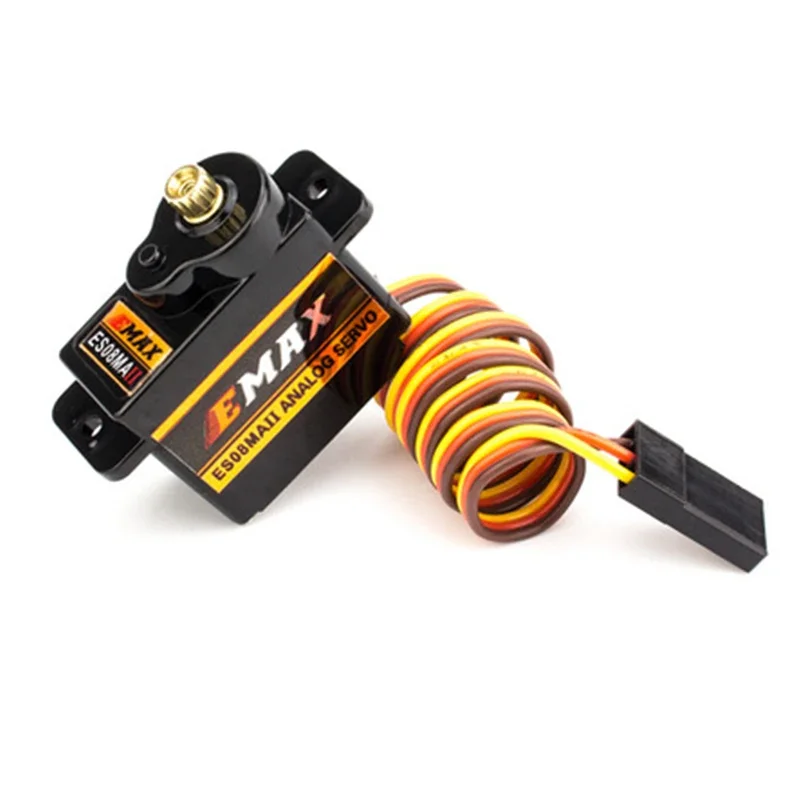 Original EMAX ES08MAII ES08MA Metal Analog Servo 12g  with Gears for RC Car Helicopter Boat Airplane Accessories Parts