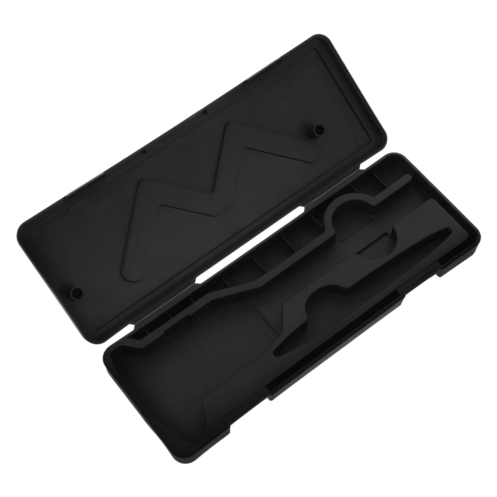 

Digital Caliper Box Ruler Container Portable Holder Black Tool Case Measuring Travel Plastic Storage Compact Multifunctional
