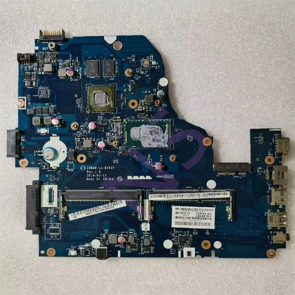 Original Z5WAH LA-B162P for Acer Aspire E5-571G V3-572G V5-572G Laptop Motherboard CPU:I5-4210U GPU:GT840M 2G DDR3  100% Test OK