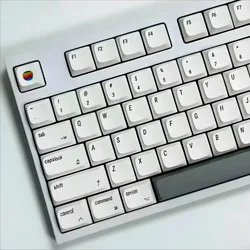 Apple Wind MAC Keycaps PBT XDA Height English Japanese Korean 127 Keys for Mechanical Gaming Keyboards Customized Keycaps