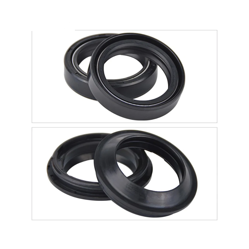 

38mm x 50mm x 11mm Front Fork Shock Damper Oil Seal & Dust Seal Kit Set Motorcycle Spares 38x50x11