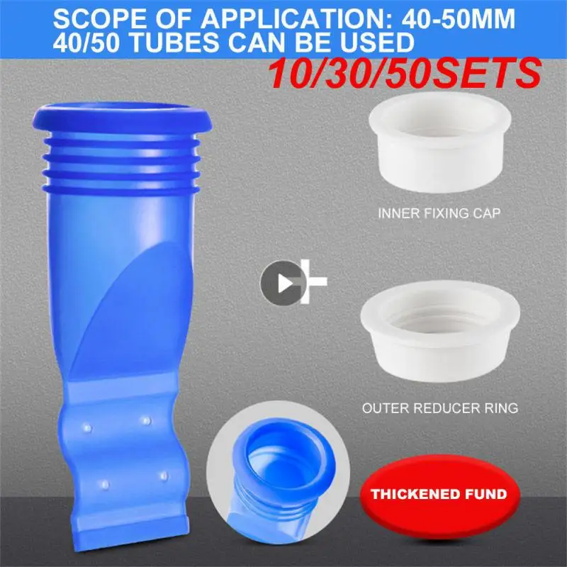 10/30/50SETS Sewer Pipe Odor-proof Seal Leak-proof High Demand Long-lasting Premium Quality