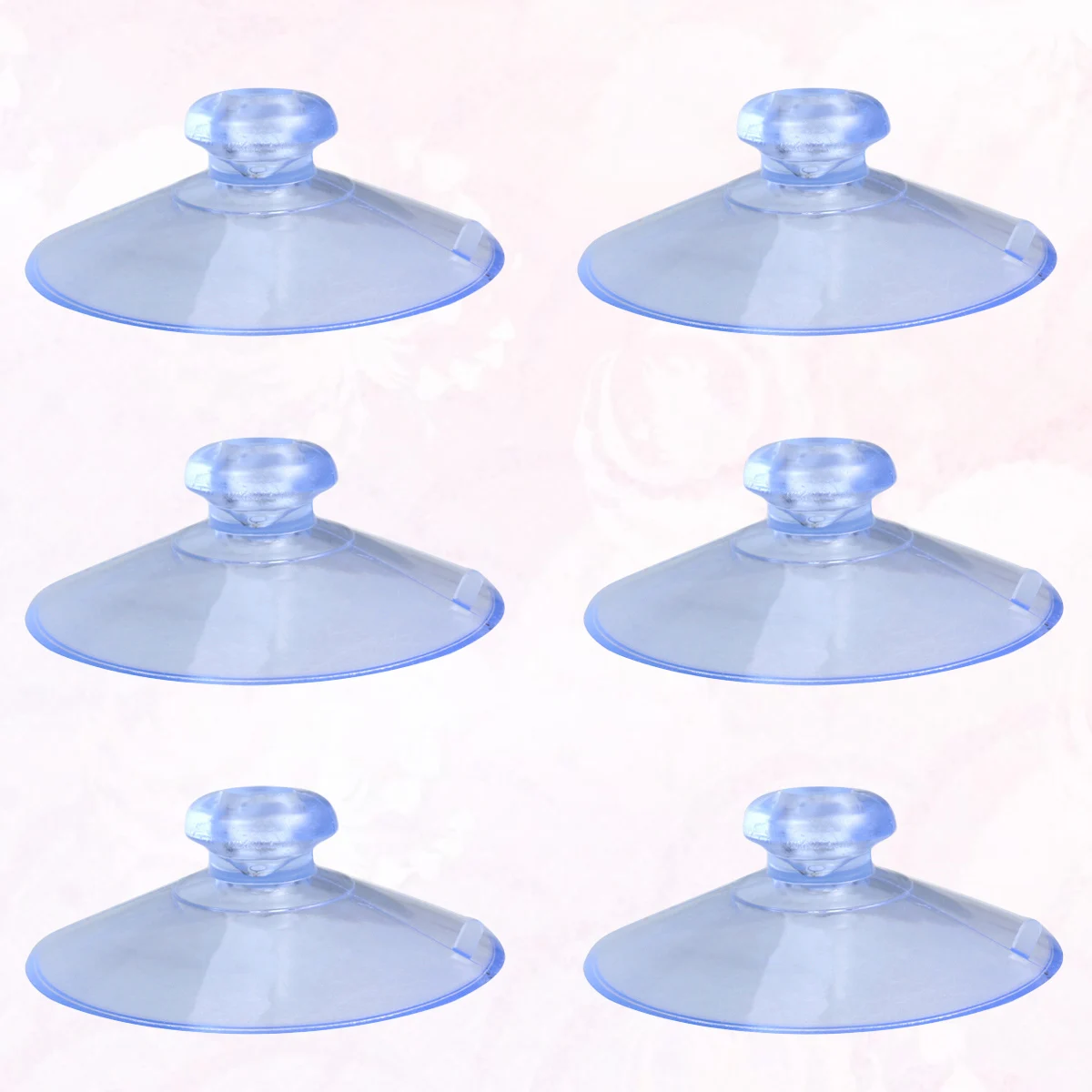 

100pcs Suction Cups Hanger Pvc Sucker For Window Glass Decoration Clear Mushroom Head Vacuum Hook No Drill Removable