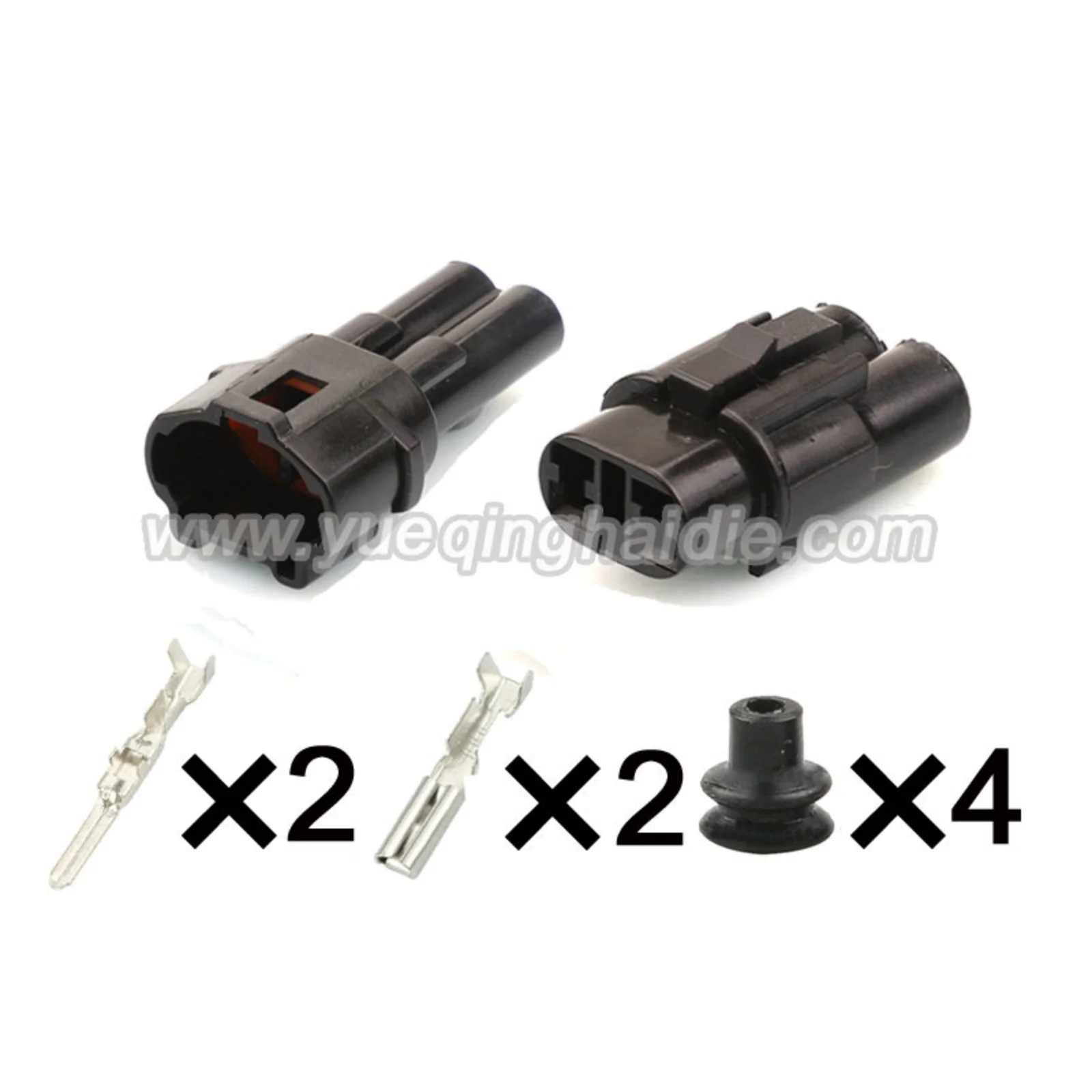 

Waterproof Male Female Connector Automobile Wiring Harness Cable Socket