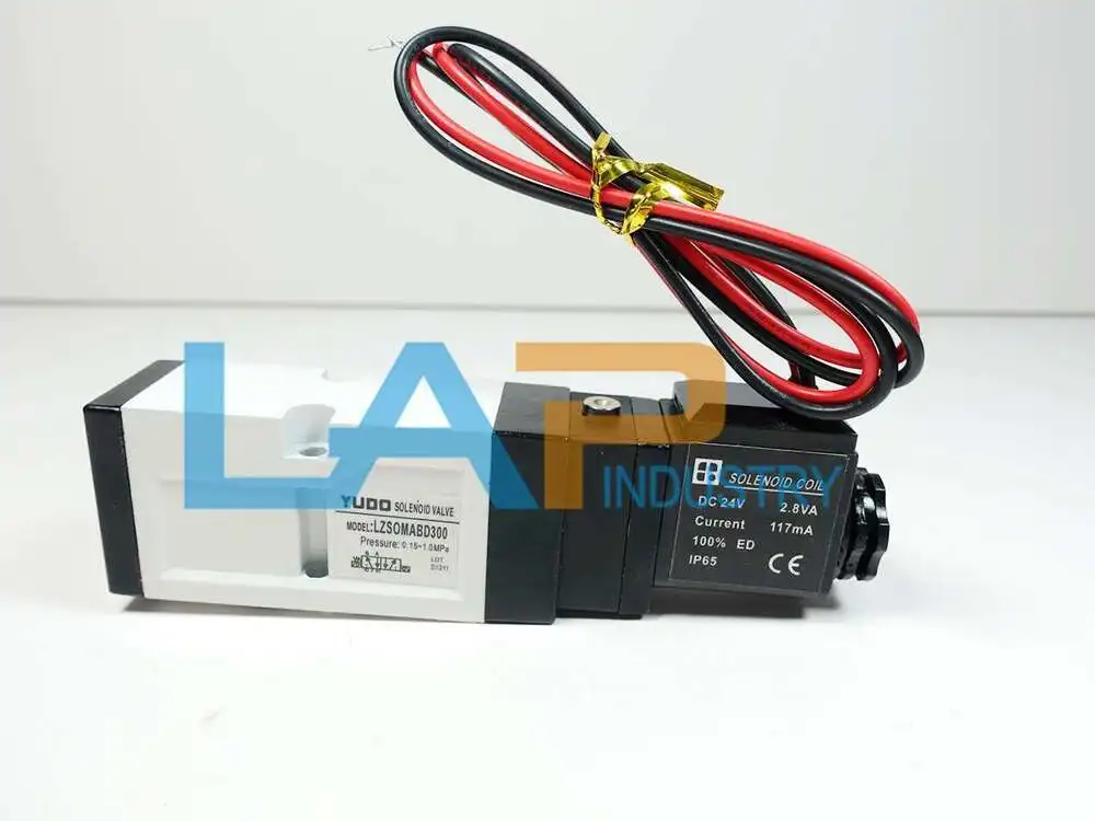 

New FOR YUDO LZSOMABD300 Pneumatic hot channel flow solenoid valve DC24V 2.8W