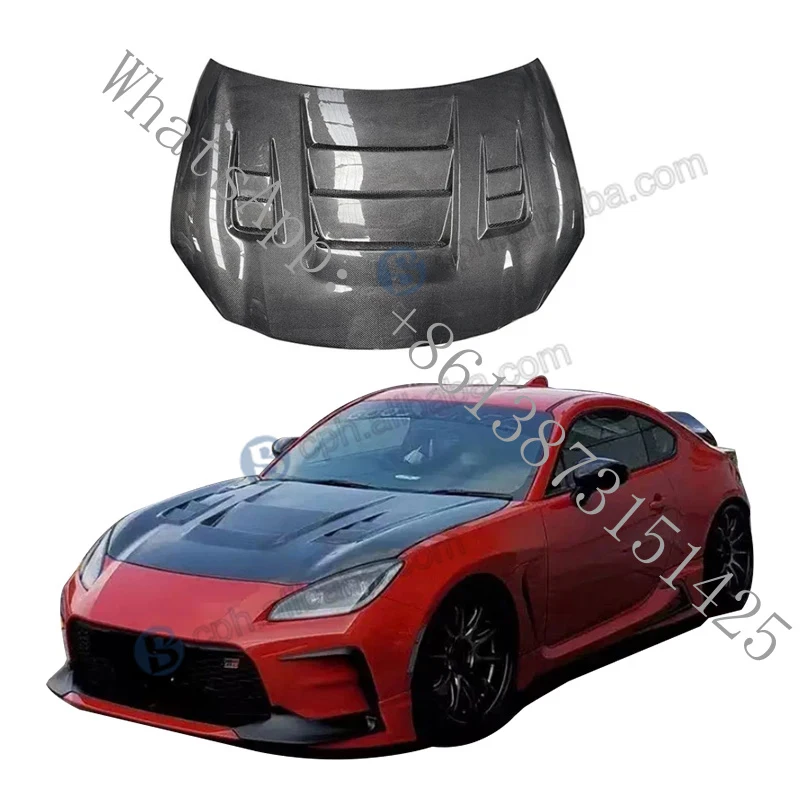 

Customized Real Carbon Fiber Front Hood GR86 BRZ, Carbon Engine Hood, 2023 2024 Upgrade