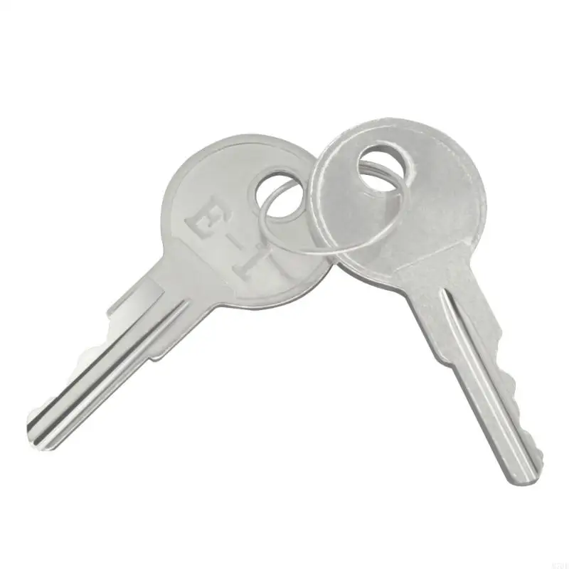 M76E Golf Cart Spare Set with Pre-Cut Metal 4 Replacement Keys for Part 17063-G01 17063G1, Shared Use, Storage, and Backup