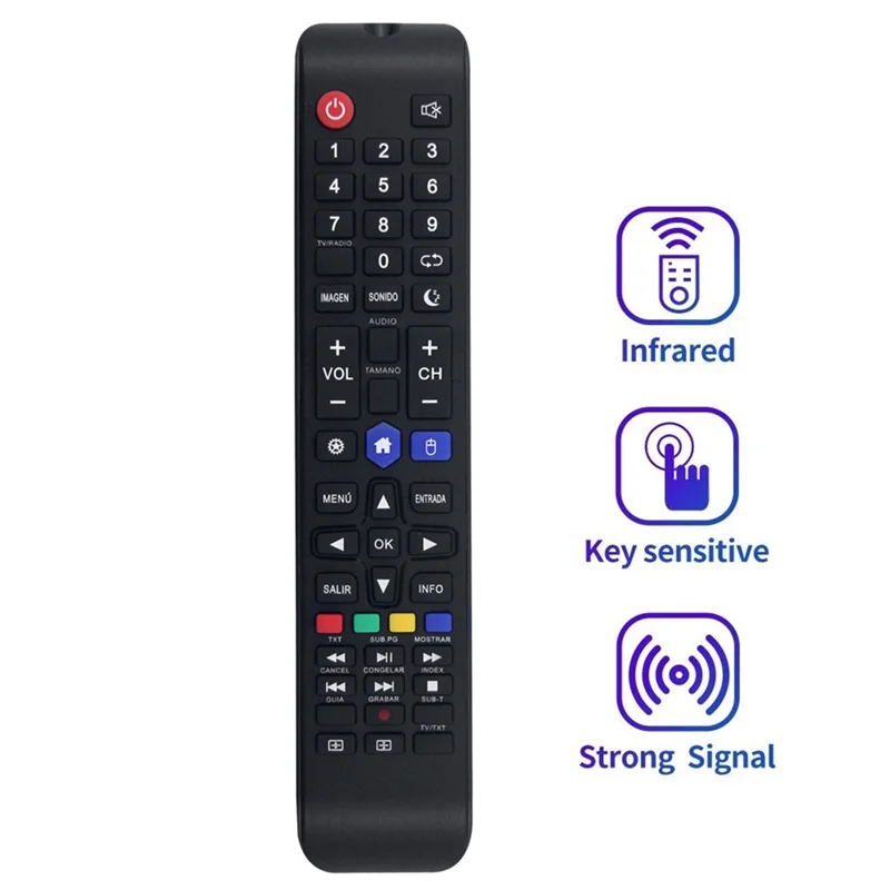 【Gorąca sprzedaż!】Pilot zastępczy do TD SYSTEMS K50DLJ11US.K32DLJ12HS.K40DLJ12FS K43DLJ12US.K45DLJ12US.K50DLJ12US.K58DLJ12US SMART T