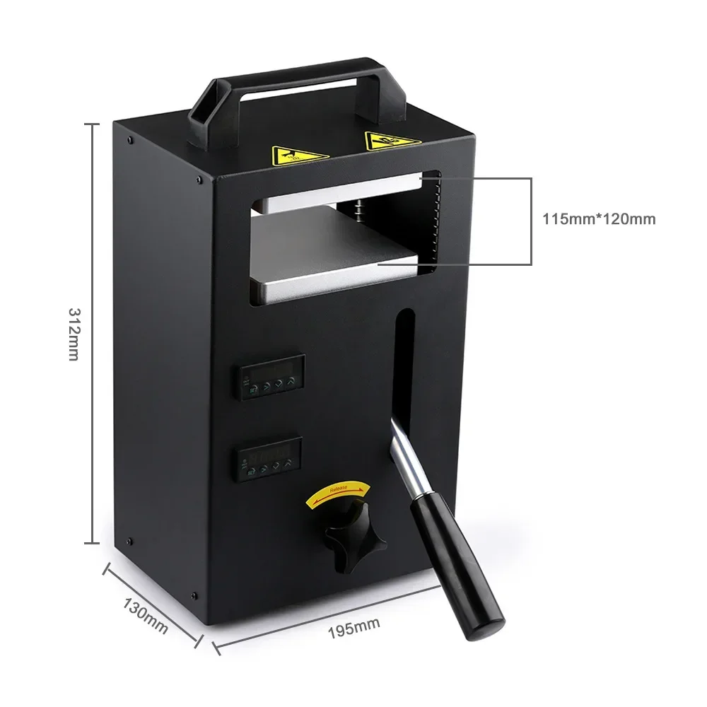 Hot Press, High-temperature Resin Extraction, Small Hot Press, Rosin Machine, Clamp Plate Heating, Hydraulic Pressure