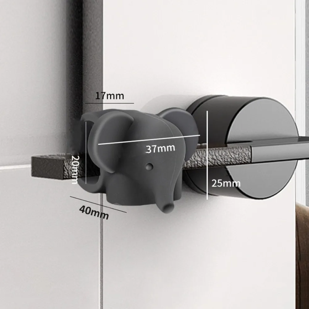 

Wall Protector Silicone Anti-collision Door Anti-static Anti-collision Mute Crash Pad with No Punch Silicone Anti-knock