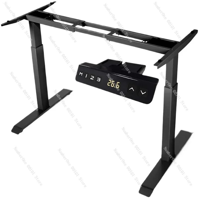 Electric Stand Up Desk Lifting Desk Frame Height Adjustable Standing Desk Ergonomic Dual Motor and Memory Control Home Office