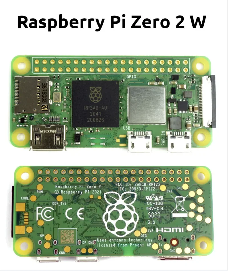 Imagem -02 - Placa de Desenvolvimento Raspberry pi Zero w