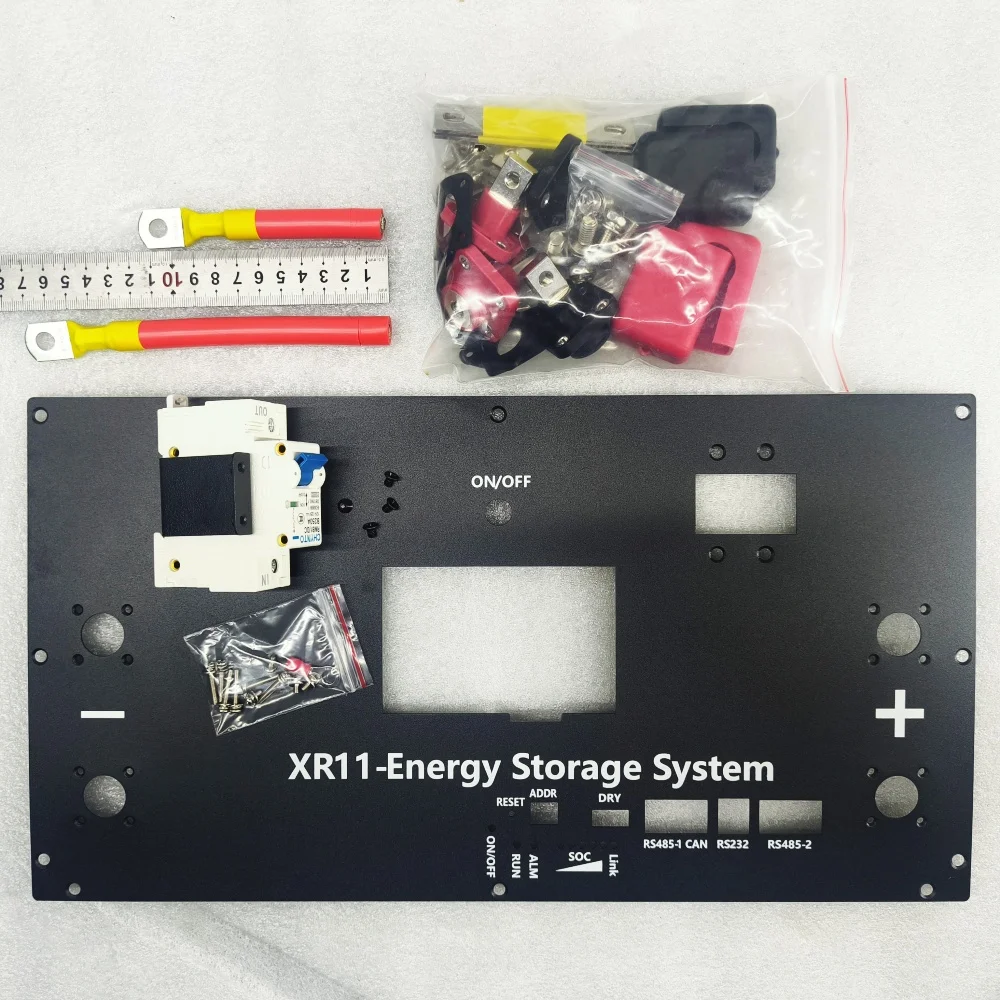 V19 JK Inverter BMS LCD Install Panel  with XR11 Compatible 4.3 Inches Display And XR13 Compatible 7 Inches Display