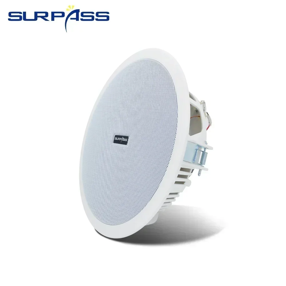 15W PA System Home Passive Ceiling Speaker HiFi Stereo Sound 8ohm Background Music Full Range Loudspeaker for Kitchen Amplifier