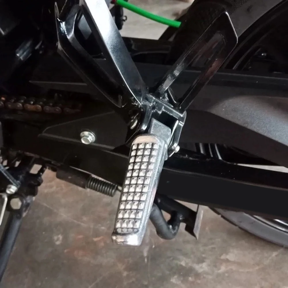 For Honda SX150 Compatible Pedal Rest Kit Featuring Front and Rear Footrests Built with Steel for Dependable Use