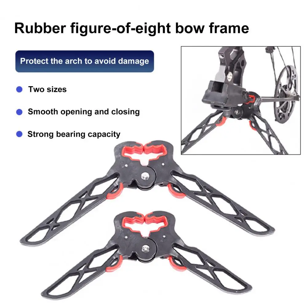 

Eight-Character Bow Frame High Stability Reusable Lightweight Bow Stand Bow Arrow Archery Equipment Accessories Ручка 활틀