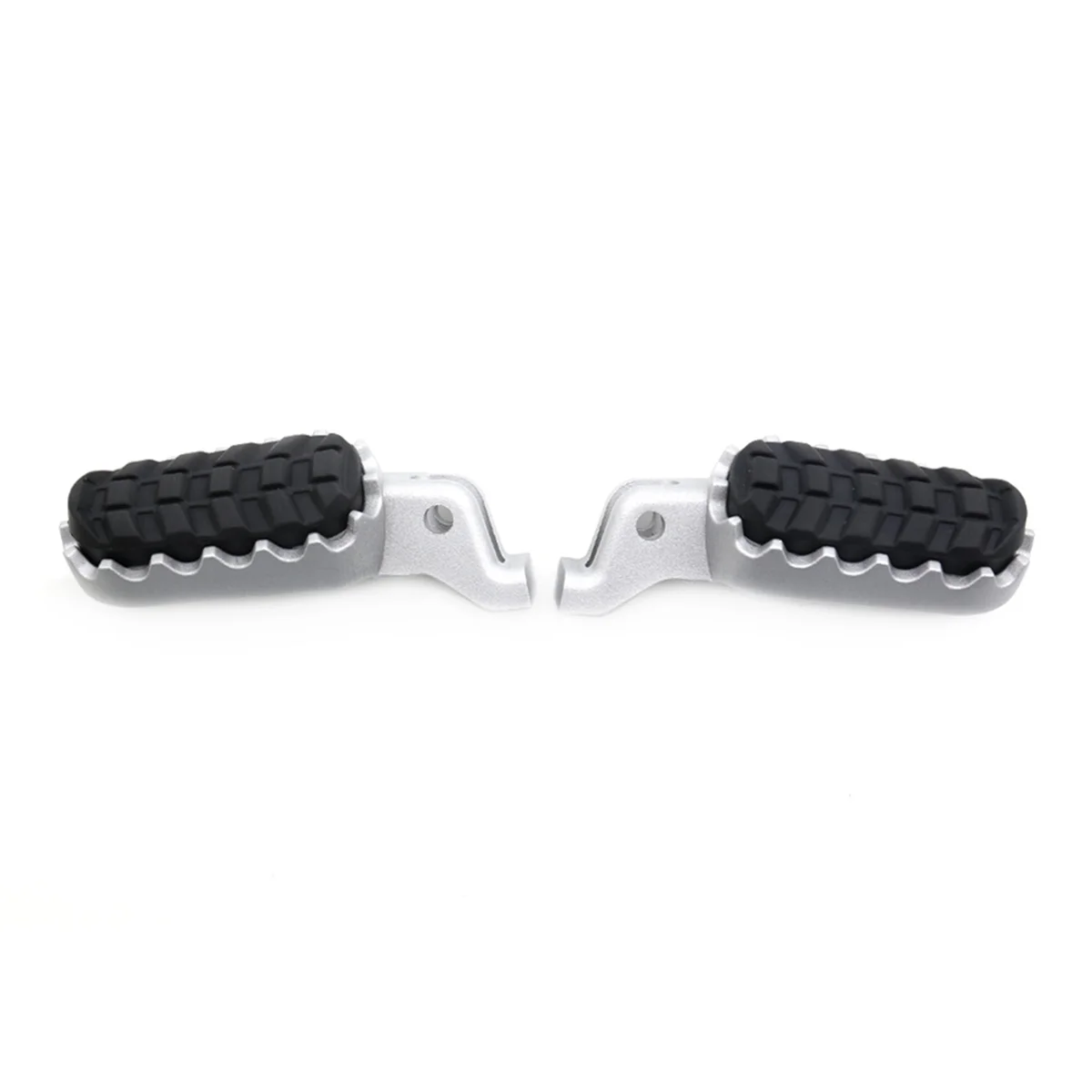 

Motorcycle Front Footrest Foot Rests for 850 SPORT 900 GT GT PRO 1200 Footpegs Pedals Silver