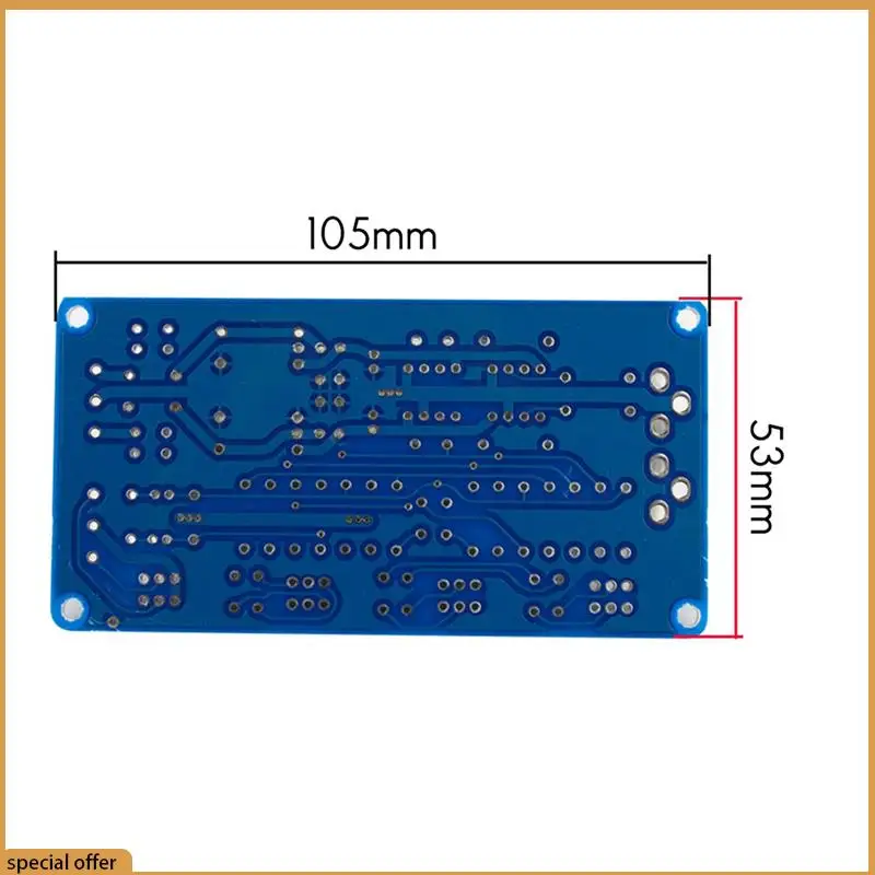 A68Z Amplifier NE5532 Preamp Preamplifier Volume Tone Control Finished Board Treble Midrange Bass EQ DIY Dual AC 12V - 18V