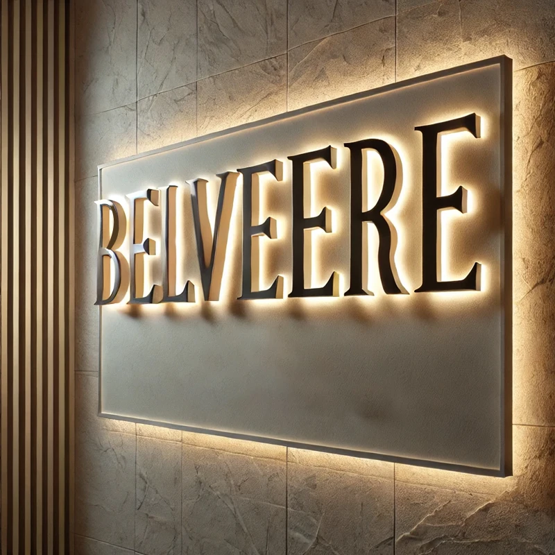 

Shop Company Brand Logo Letter Logo Backlight Business Light Emitting Diode Custom Channel Logo Business 3d Light Emitting