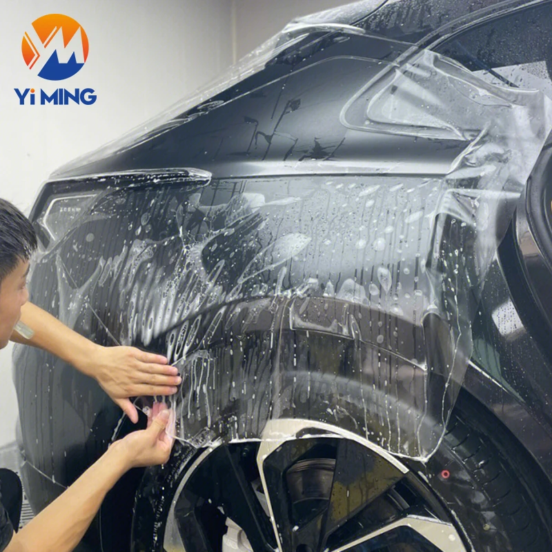 Hochglänzende, selbstheilende, klare Folie, PPF, TPH, Autolack-Schutzfolie, glänzende schwarze Folie, transparent, matt, Anti-gelb, Karosserie