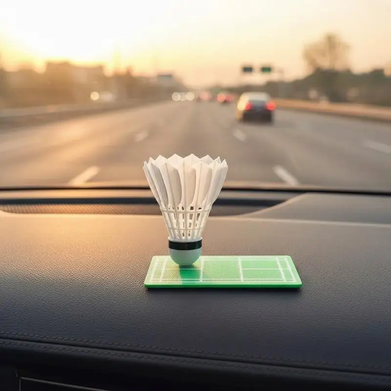 Aliexpress [C]Creative Fun Rotating Badminton Car Ornament Shaking Shuttlecock Dashboard Decor For Car Decoration And Badminton Enthusiasts - Aliexpress Deal