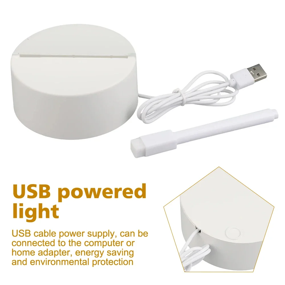 Night Light Warm Soft Light Table Decor USB Rewritable Message Board Creative LED Note Board Night Lamp