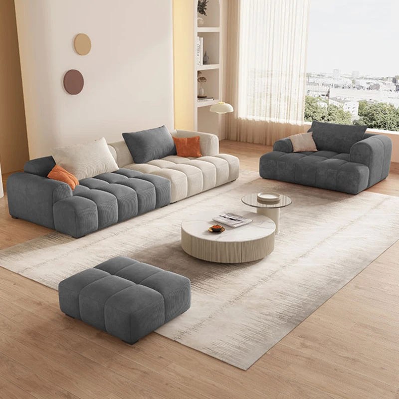 

High Back Modern Sofas Gray Large Relaxing Recliner Armchair Sofas Floor Lounge Nordic Woonkamer Banken Living Room Furniture