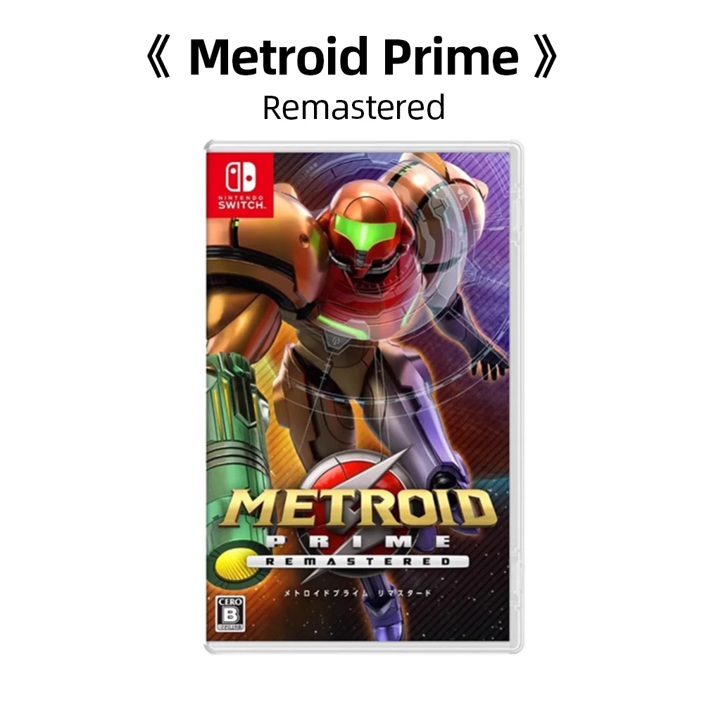 Metroid Prime Remastered - Nintendo Switch Game Action Adventure First-Person Platformer Genre for Switch OLED Lite