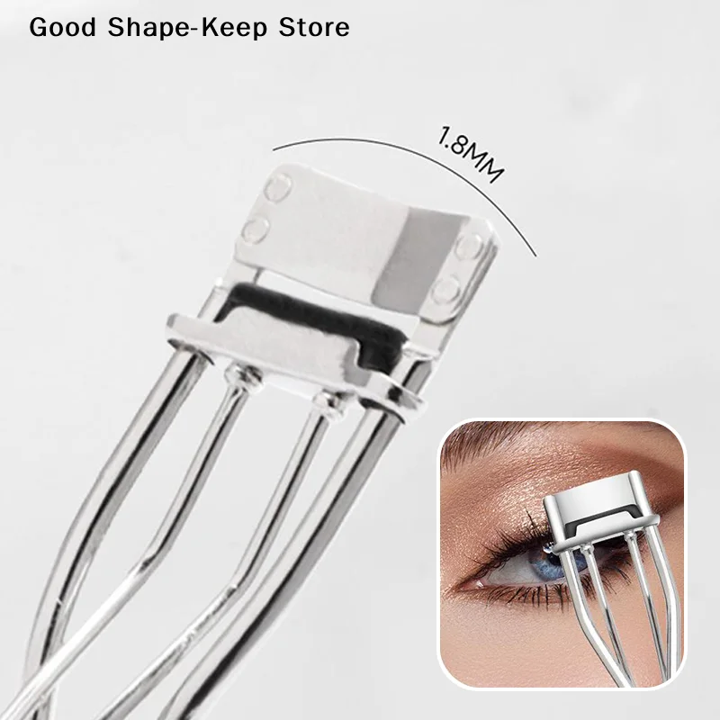 dailyMini Partial Eyelash Curler Nature Curl Sun Flower Eyelash Extension Volume Tweezers Stainless Steel Beauty Makeup Tool