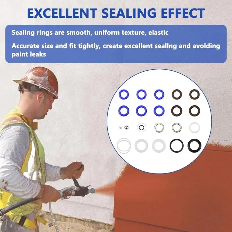 

244194 Repair Packing Heavy Duty For 495 595 3400 295 390 395 490 Rebuild Airless Paint Sprayer Accessories D2RD