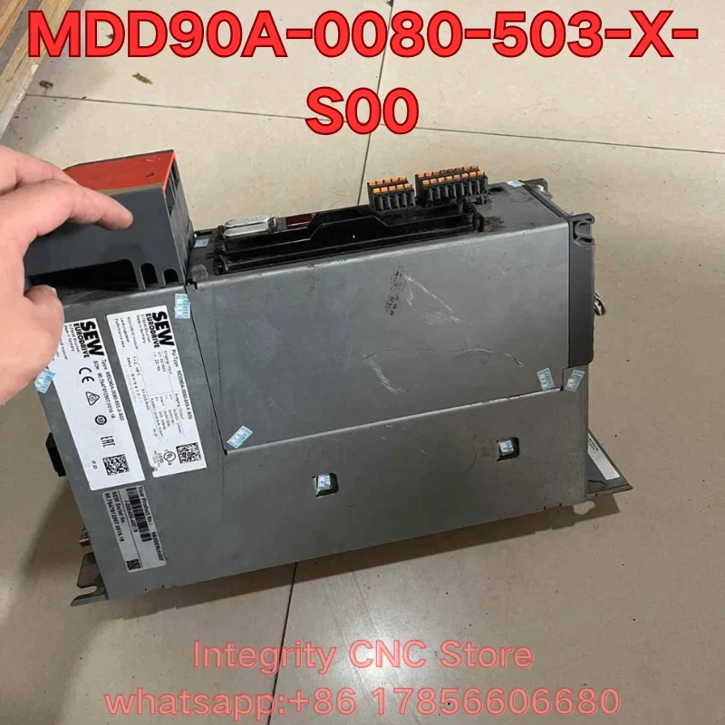 Second-hand MDD90A-0080-503-X-S00 servo driver function test is normal