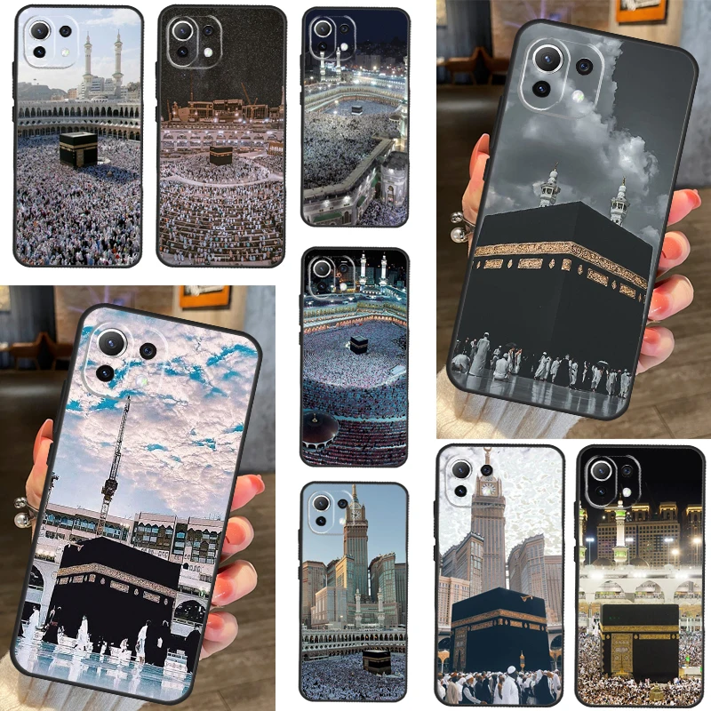 Islamic Muslim Pilgrims in Mecca Case For POCO F5 X4 F4 GT F3 M5 M5s X3 X5 Pro Cover For Xiaomi 12T Pro 11T 11 12 13 Lite