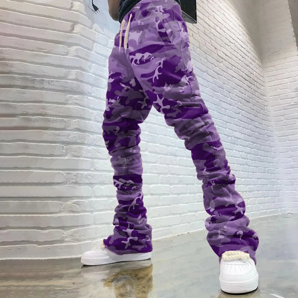 Unisex-Hose mit geradem Bein, lange Hose, 3D-Druck mit Tintenfleck-Motiv, schnelltrocknende Hose, für Damen und Herren, Streetwear, Sport, mit Kordelzug, Outdoor-Sweatpants. – Detail 5