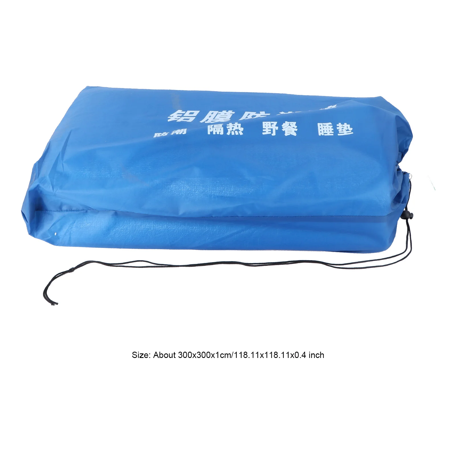 Tapis de Camping Premium 3x3m, 1 pièce, tapis d'extérieur robuste avec couche réfléchissante thermique pour la Protection du sol froid et humide, utilisation toutes saisons