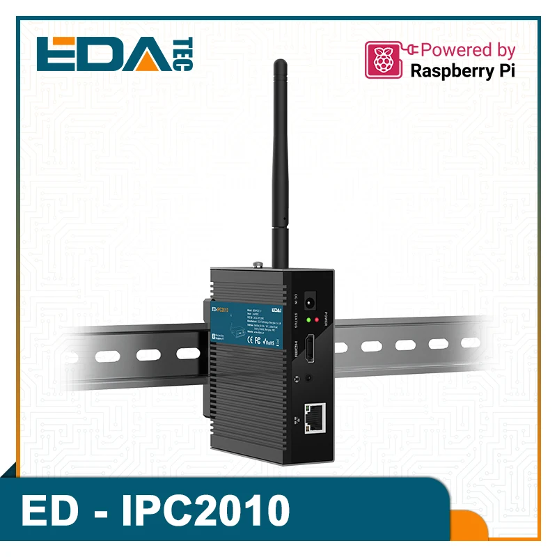 EDATEC ED-IPC2010 Based on Raspberry Pi CM4