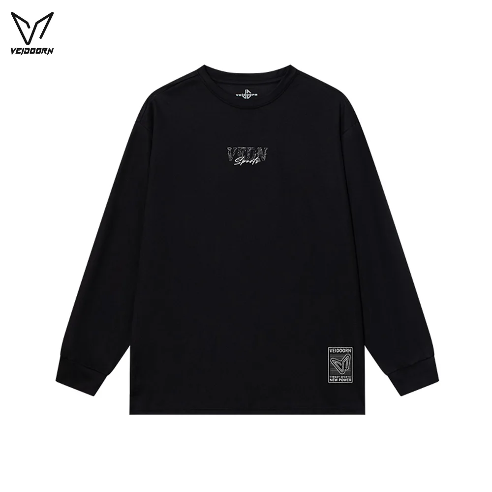2025 Autumn Men's Long Sleeve Workout T-Shirts for Training Gym Running Quick Dry Athletic Performance Top Fitness Shirt