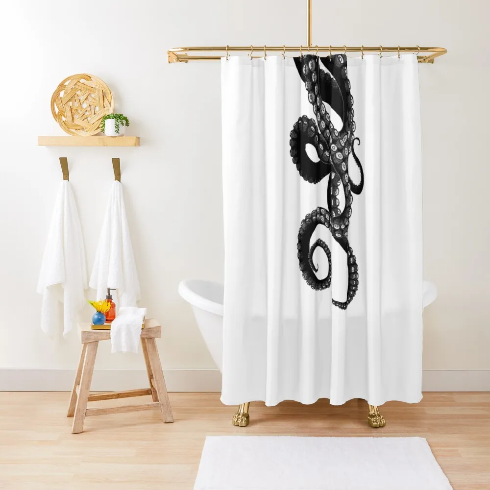 

Get Kraken Shower Curtain Shower Bathroom Decor Transparent Set For Curtain