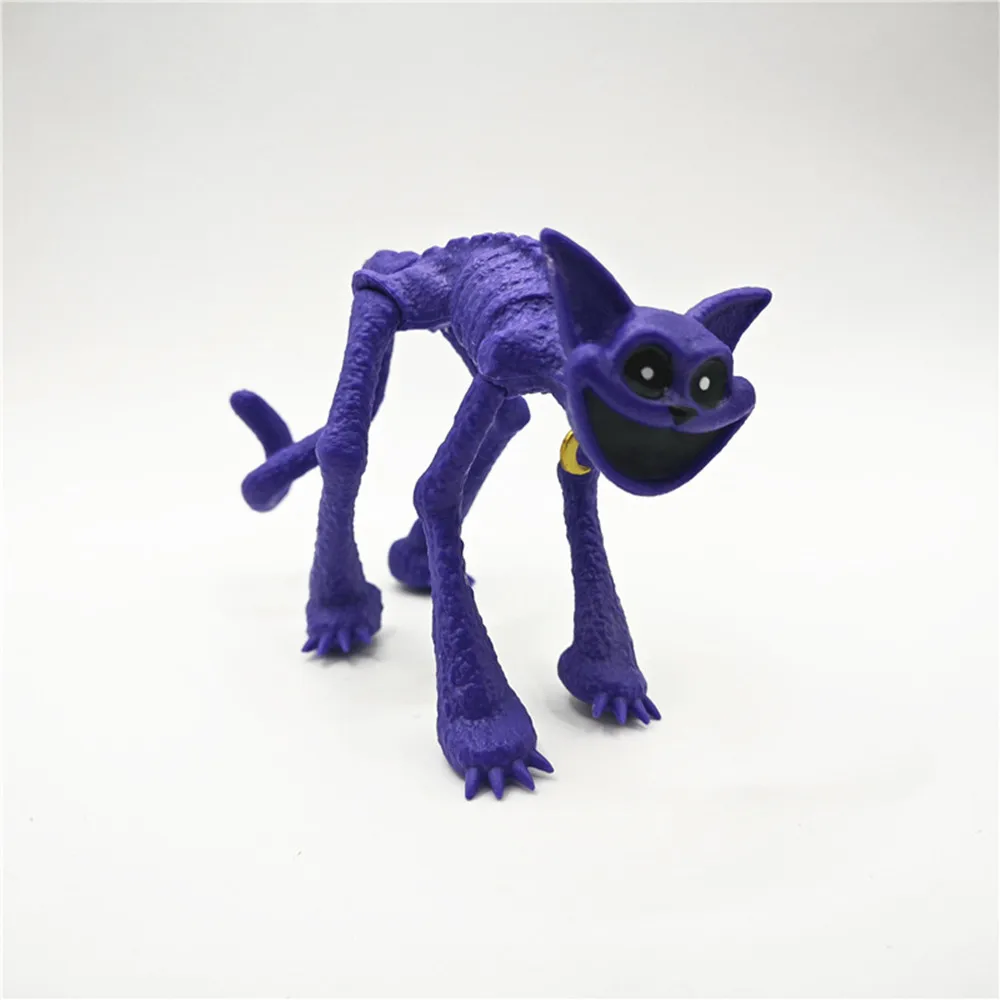 Smiling Critters Game Catnap Figures Series Figure 2 Heads Terror Monster Cat Figurine Pvc Statues Ornament Toys Kids Gifts