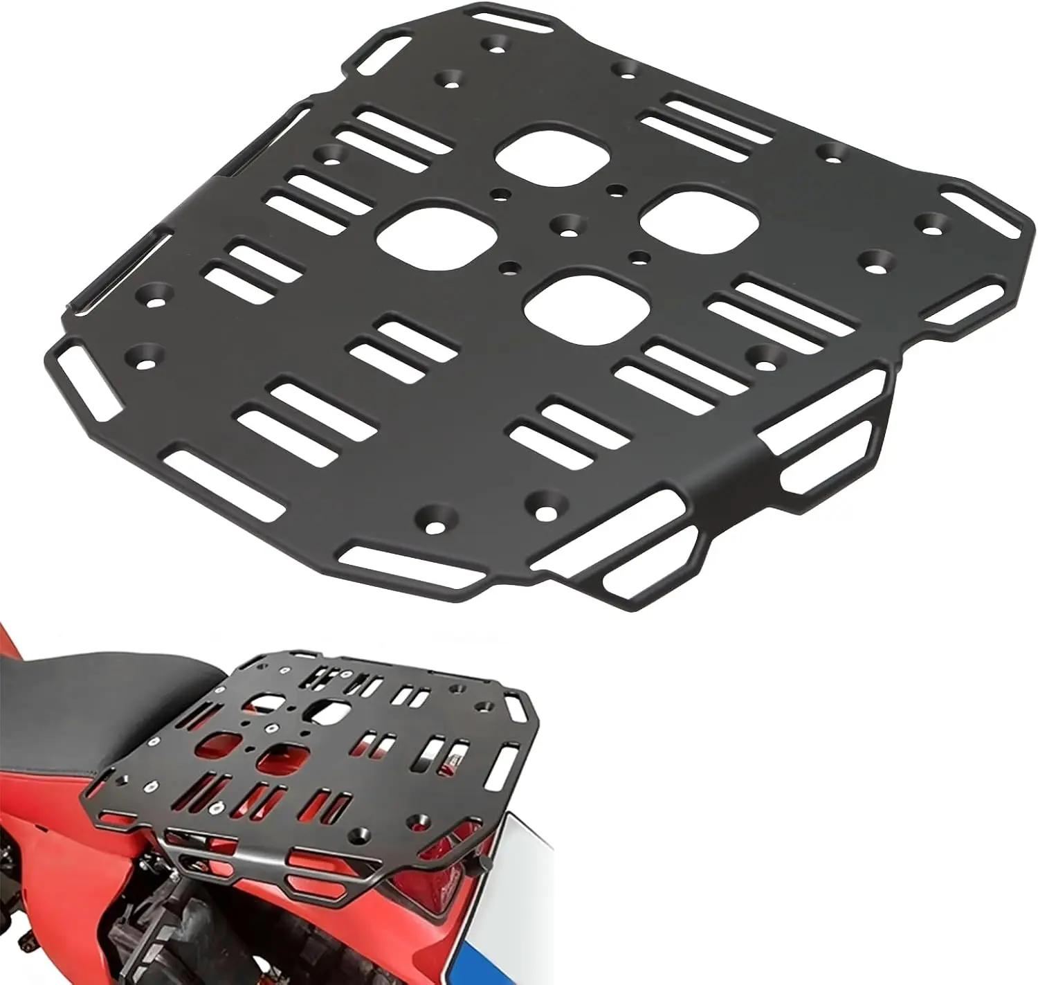 Rear Rack Tail Rack Rear Luggage Rack Aluminum Motorcycle For Honda XR650L 1993 1994 1995 1996 1997 1998 1999-2024