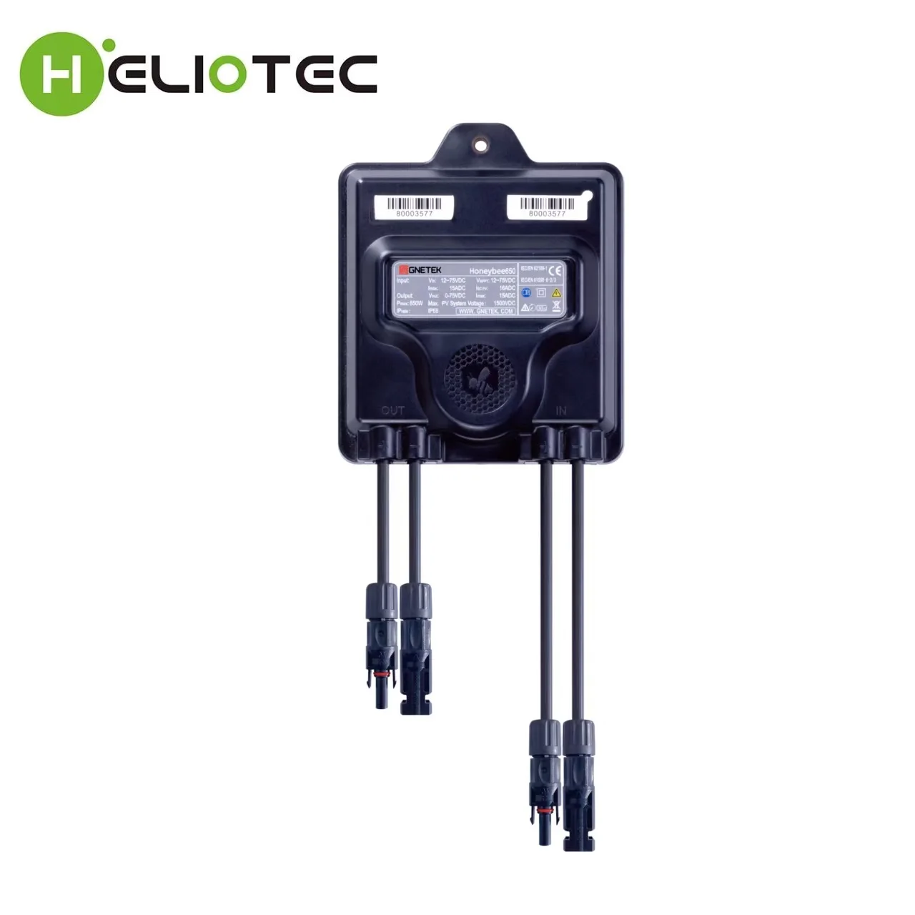 

Honeybee 650W Solar PV Optimizer, Efficient Power Booster Minimize Shading Effect & Mismatch Loss, Maximize Solar System Output