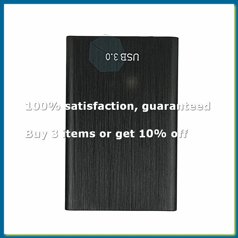 2.5 Inch Portable Hard Disk Box USB 3.0 Mobile Hard Drive Case External Hard Disk Drive Box for 1TB Mobile Hard Disk-A82Z