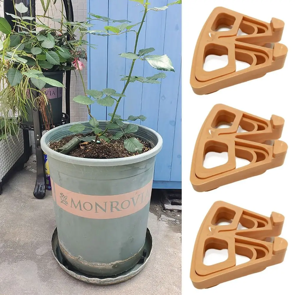 Double Headed Flower Pot Feet Mat Non-slip Prevent Water Accumulation Plant Pot Feet Prevent Moisture Breathable Pot Risers Pad