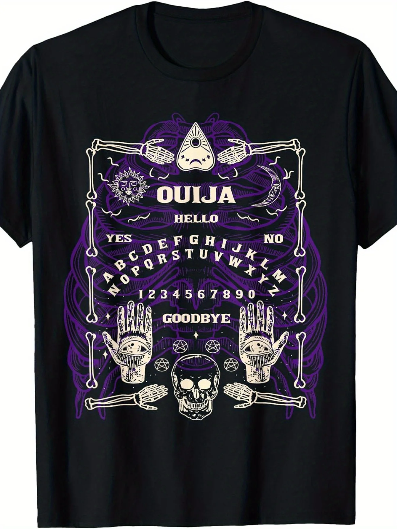 Board Game Design - Ouija Spirit Board T-Shirt for 100%
