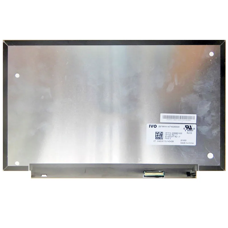 14 Inch Slim 40 Pin Screen M140NVF7 R0 120HZ For HP ELITEBOOK 840 G5 FHD 1920x1080 40 Pins