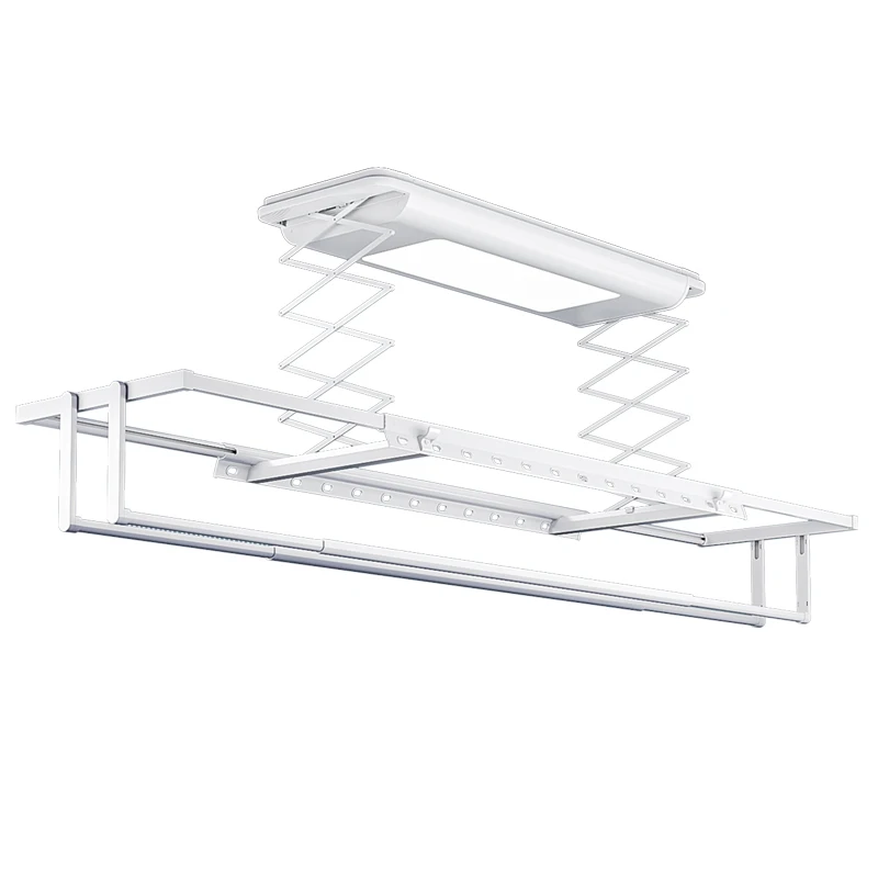 Smart Indoor Ceiling Drying Racks Aluminum Clothes Hanger with Product Lifting Innovative Laundry Dryer Supplies